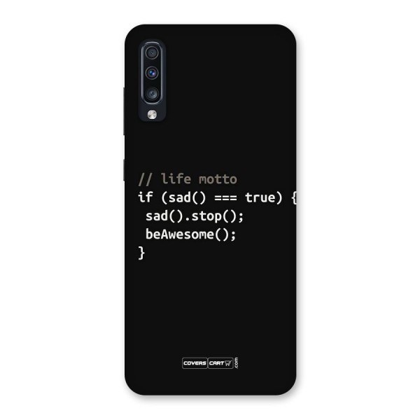 Programmers Life Back Case for Galaxy A70