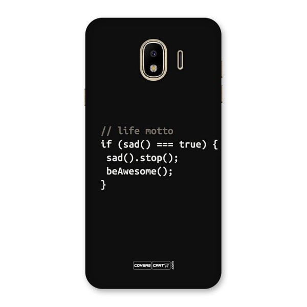 Programmers Life Back Case for Galaxy J4