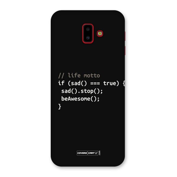 Programmers Life Back Case for Galaxy J6 Plus