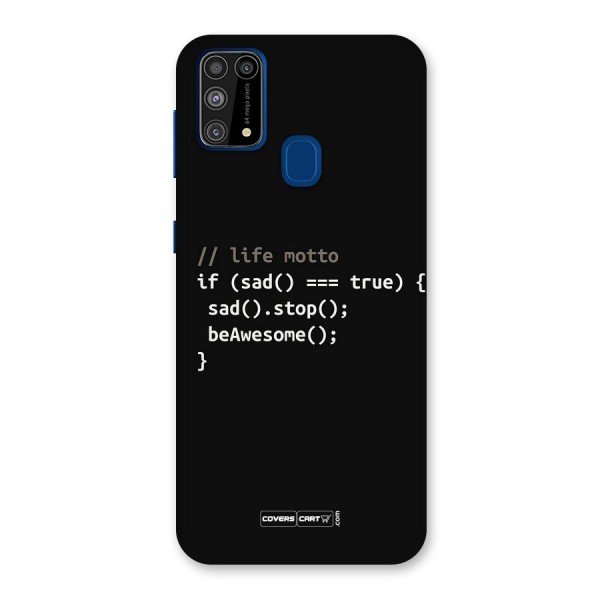 Programmers Life Back Case for Galaxy M31