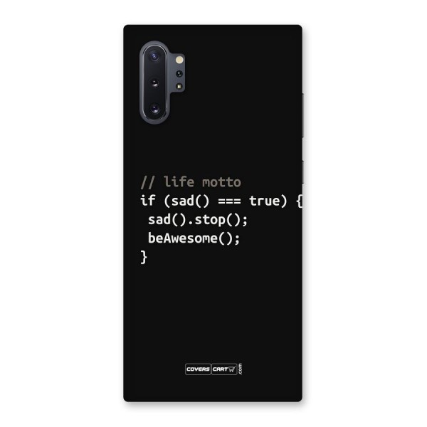 Programmers Life Back Case for Galaxy Note 10 Plus