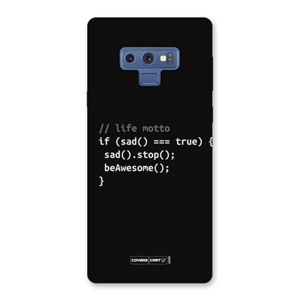 Programmers Life Back Case for Galaxy Note 9