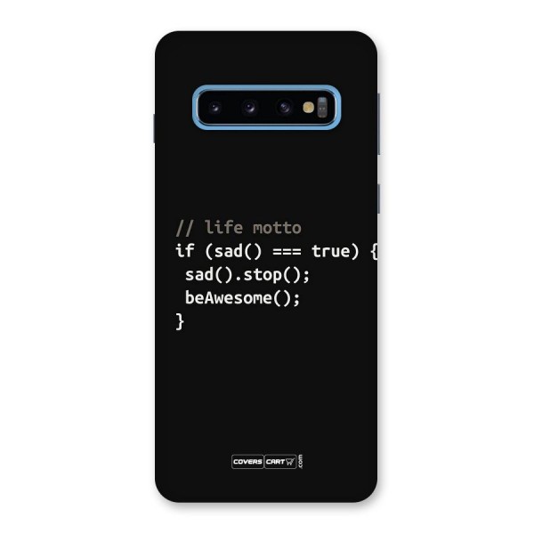 Programmers Life Back Case for Galaxy S10