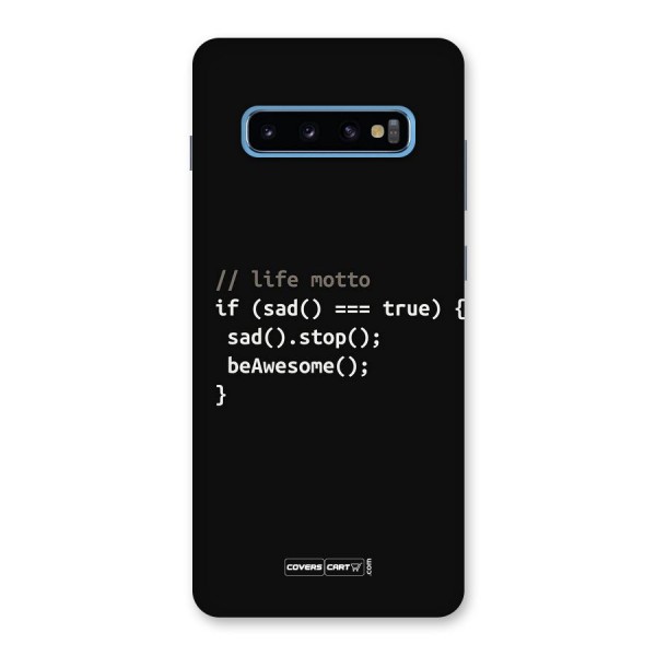 Programmers Life Back Case for Galaxy S10 Plus