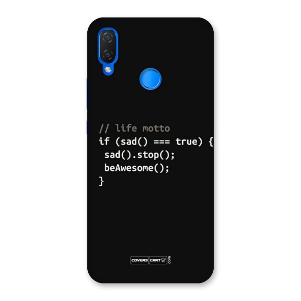 Programmers Life Back Case for Huawei P Smart+