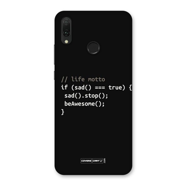 Programmers Life Back Case for Huawei Y9 (2019)