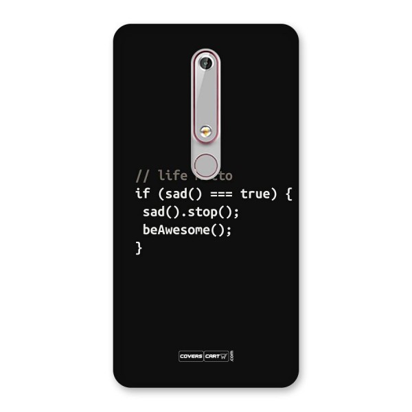 Programmers Life Back Case for Nokia 6.1
