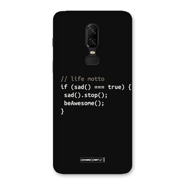 Programmers Life Back Case for OnePlus 6