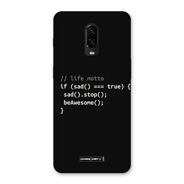 Programmers Life Back Case for OnePlus 6T