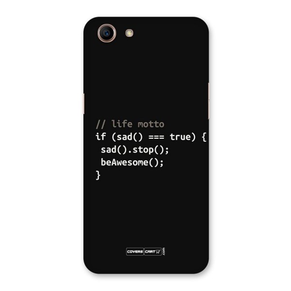 Programmers Life Back Case for Oppo A83 (2018)
