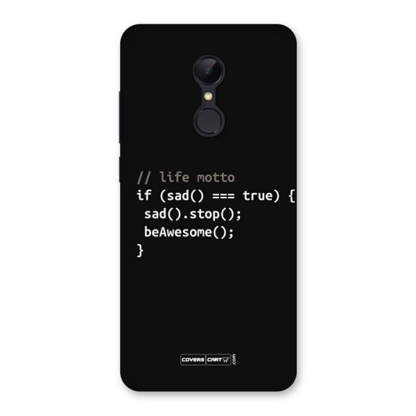Programmers Life Back Case for Redmi 5