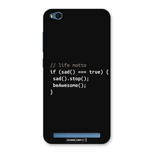 Programmers Life Back Case for Redmi 5A