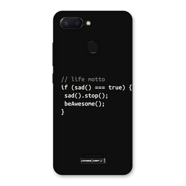 Programmers Life Back Case for Redmi 6