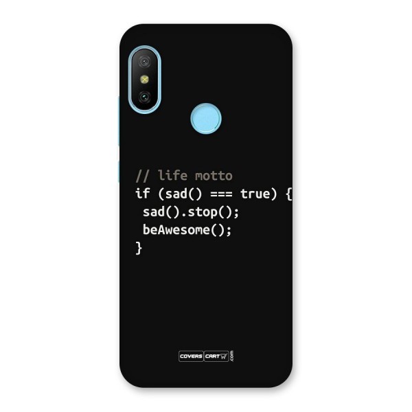 Programmers Life Back Case for Redmi 6 Pro