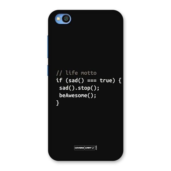 Programmers Life Back Case for Redmi Go