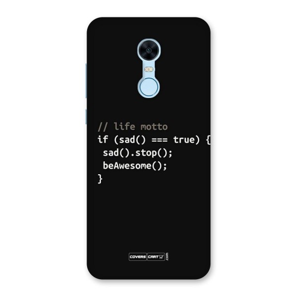 Programmers Life Back Case for Redmi Note 5