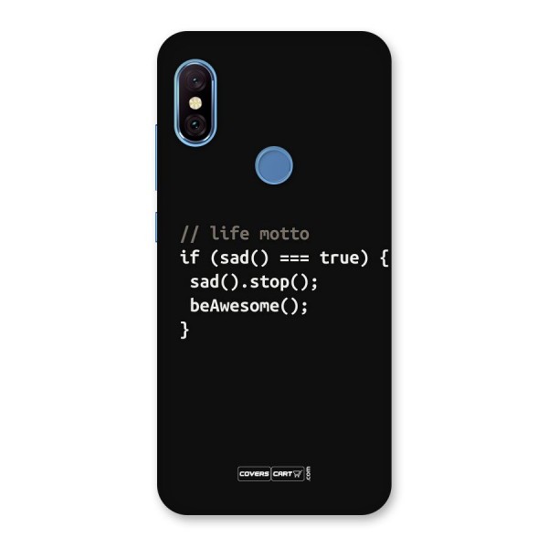 Programmers Life Back Case for Redmi Note 6 Pro
