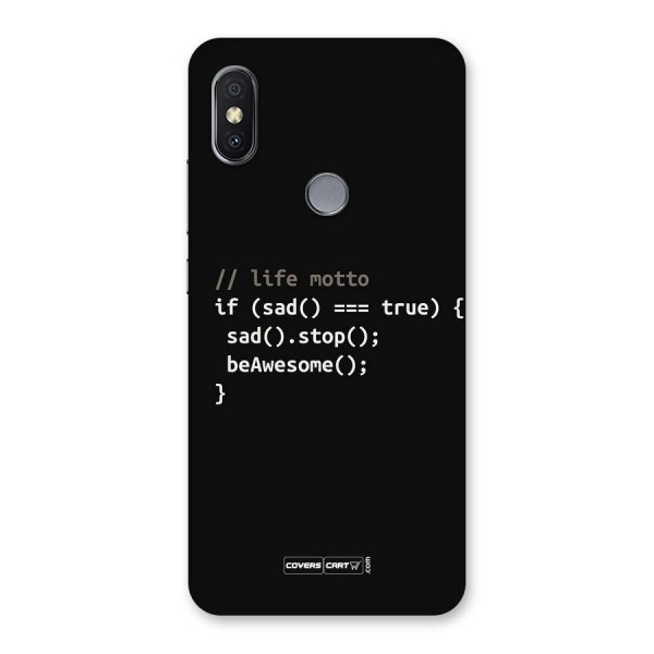 Programmers Life Back Case for Redmi Y2