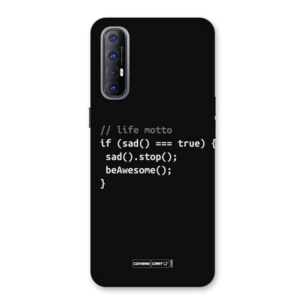 Programmers Life Back Case for Reno3 Pro