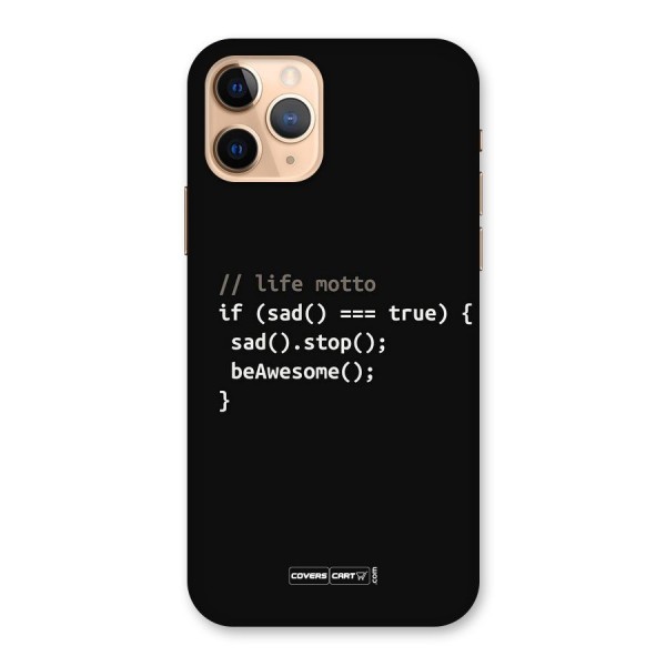 Programmers Life Back Case for iPhone 11 Pro