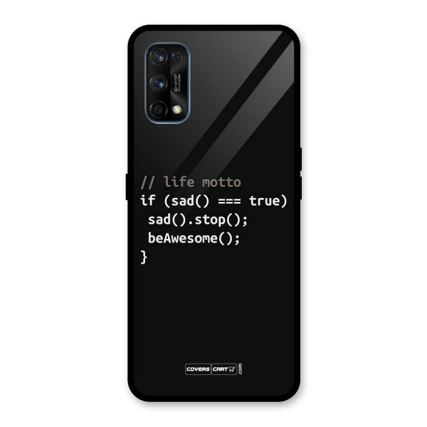 Programmers Life Glass Back Case for Realme 7 Pro