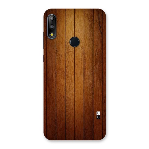 Proper Brown Wood Back Case for Zenfone Max Pro M2