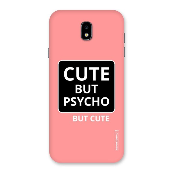 Psycho But Cute Back Case for Galaxy J7 Pro