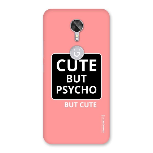 Psycho But Cute Back Case for Gionee A1