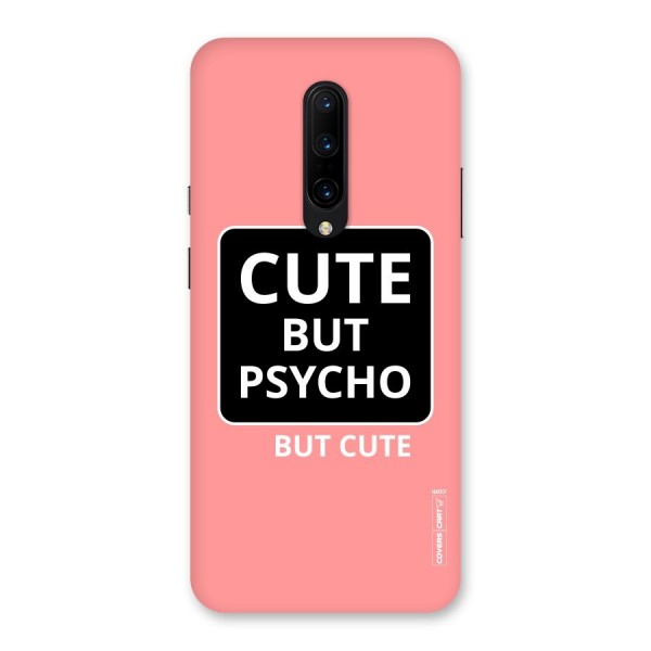 Psycho But Cute Back Case for OnePlus 7 Pro