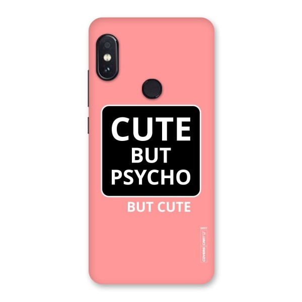 Psycho But Cute Back Case for Redmi Note 5 Pro