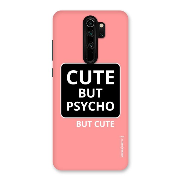 Psycho But Cute Back Case for Redmi Note 8 Pro