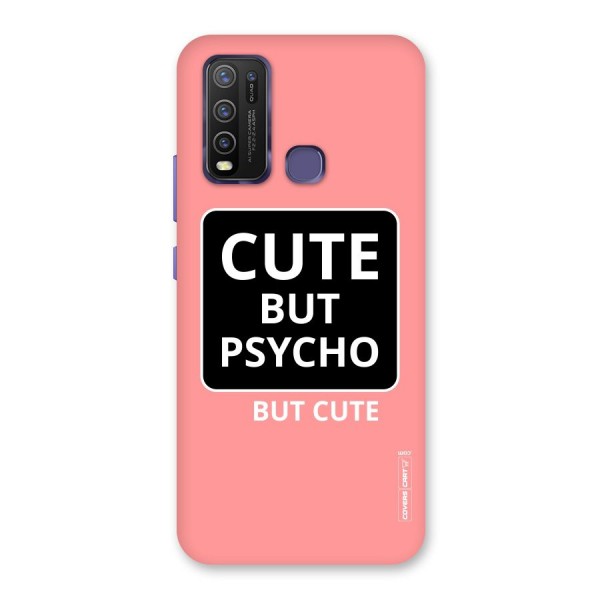 Psycho But Cute Back Case for Vivo Y30