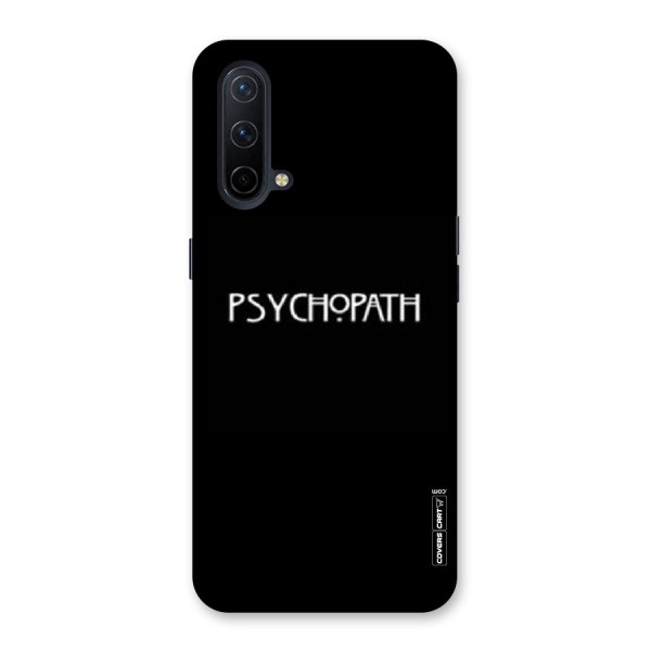Psycopath Alert Back Case for OnePlus Nord CE 5G