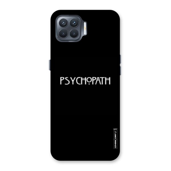 Psycopath Alert Back Case for Oppo F17 Pro