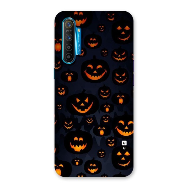Pumpkin Smile Pattern Back Case for Realme XT