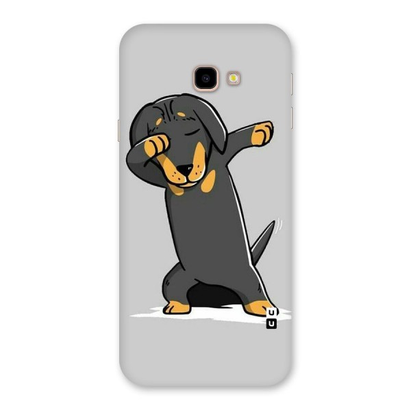 Puppy Dab Back Case for Galaxy J4 Plus