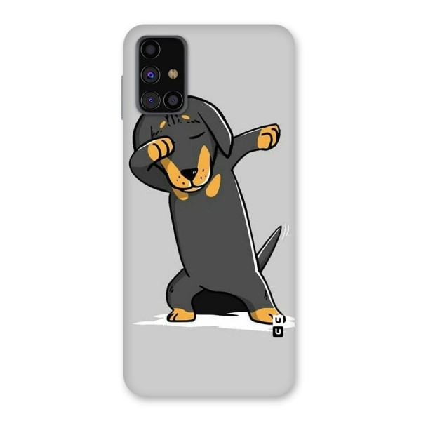Puppy Dab Back Case for Galaxy M31s