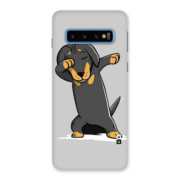 Puppy Dab Back Case for Galaxy S10