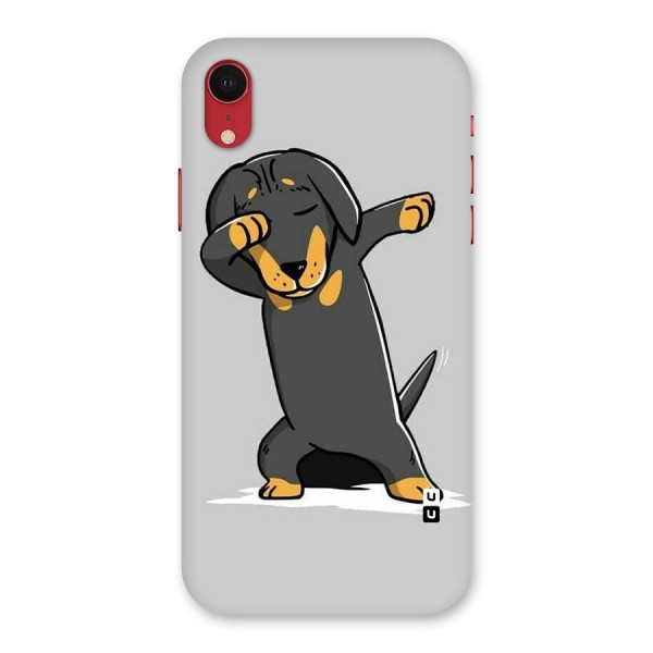 Puppy Dab Back Case for iPhone XR