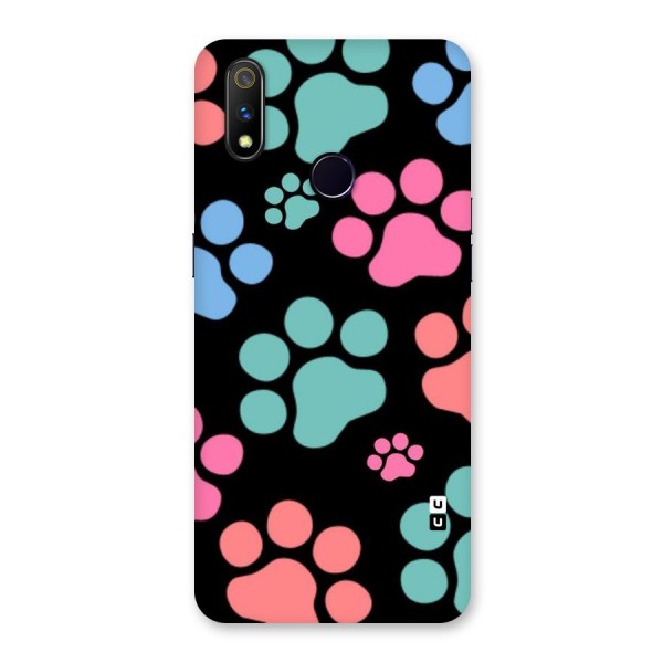 Puppy Paws Back Case for Realme 3 Pro