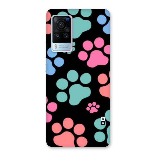 Puppy Paws Back Case for Vivo X60 Pro