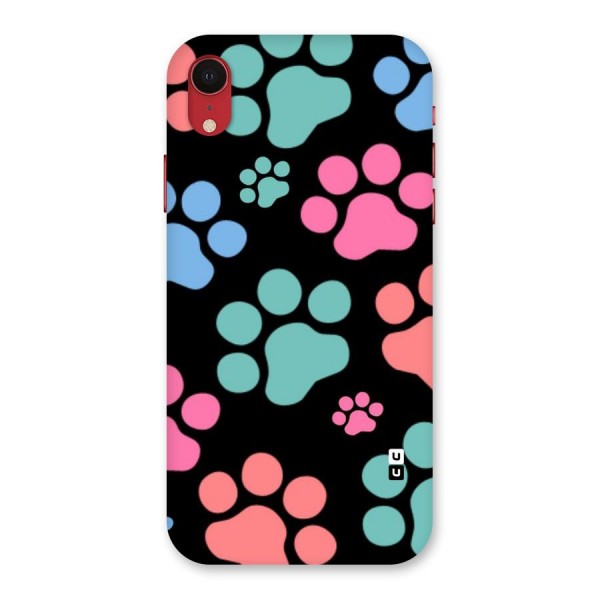 Puppy Paws Back Case for iPhone XR