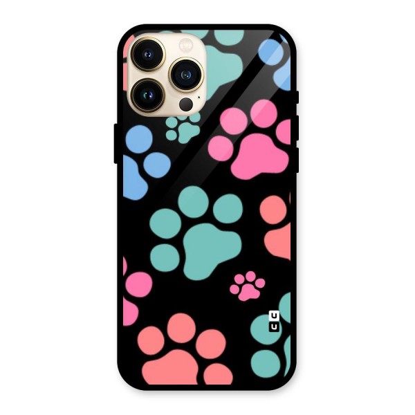 Puppy Paws Glass Back Case for iPhone 13 Pro Max