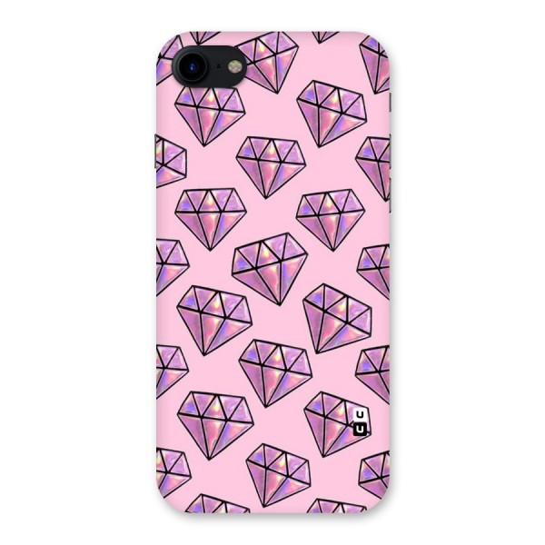Purple Diamond Designs Back Case for iPhone SE 2020