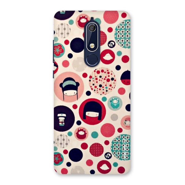 Quirky Back Case for Nokia 5.1