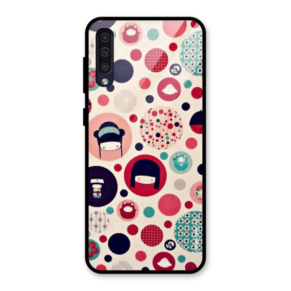 Quirky Glass Back Case for Galaxy A30s
