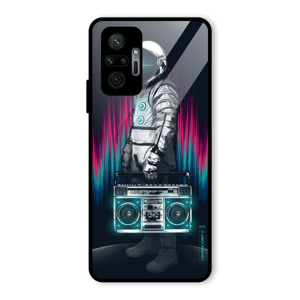 Radio Man Glass Back Case for Redmi Note 10 Pro