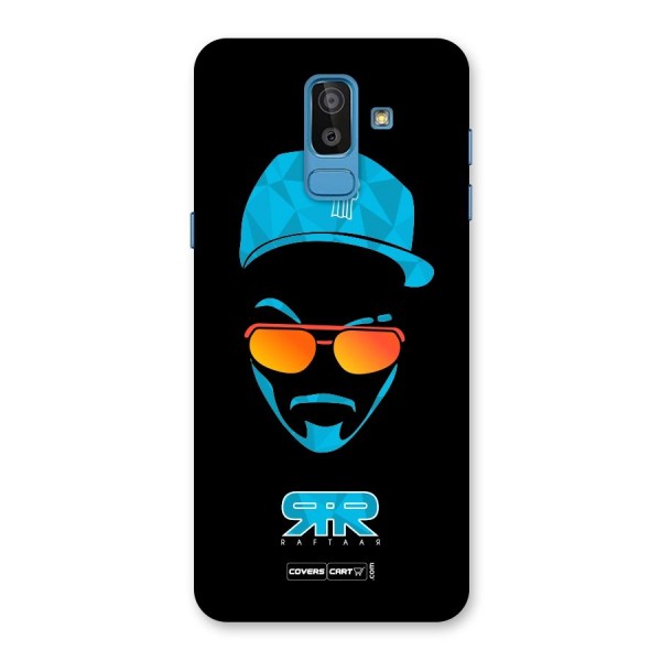 Raftaar Black and Blue Back Case for Galaxy On8 (2018)