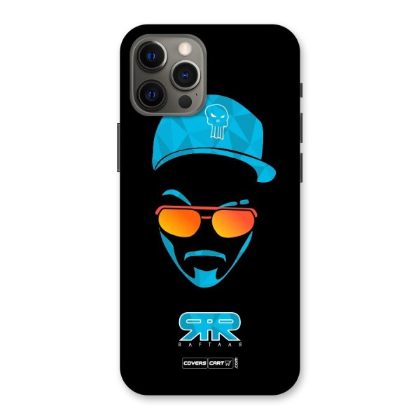 Raftaar Black and Blue Back Case for iPhone 12 Pro Max