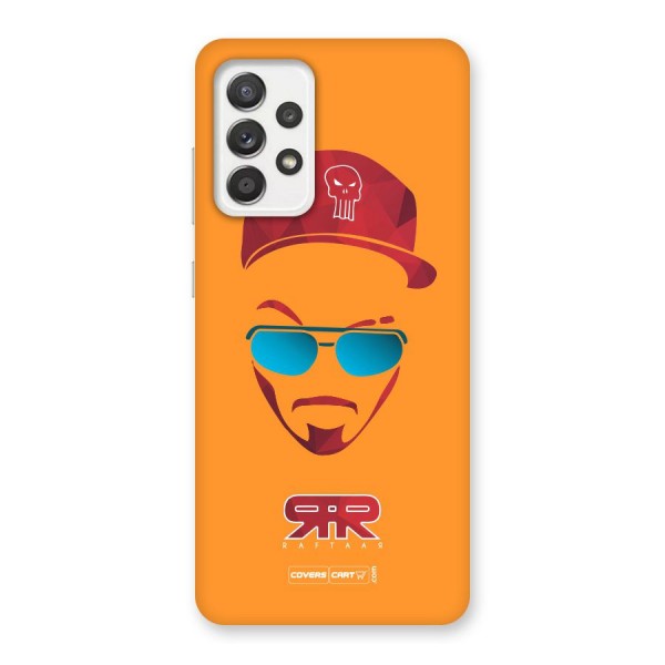 Raftaar Orange Back Case for Galaxy A52